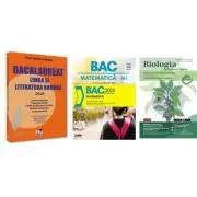 Pachet Bacalaureat 2026. Limba si literatura romana, Matematica si Biologia pe intelesul tuturor clasele 9-10