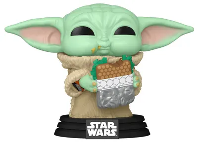 Figurină Funko POP! Star Wars: The Mandalorian - Grogu (with Food) #841