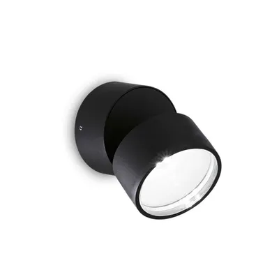 Corp de iluminat pentru exterior Omega ap round 4000k Negru