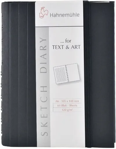 Caiet de schițe Hahnemuhle - Text & Art, A6, 60 foi