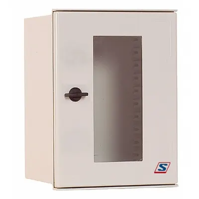 Cutie aplic. poliester+usa transpar., Minipol, 300x250x140mm