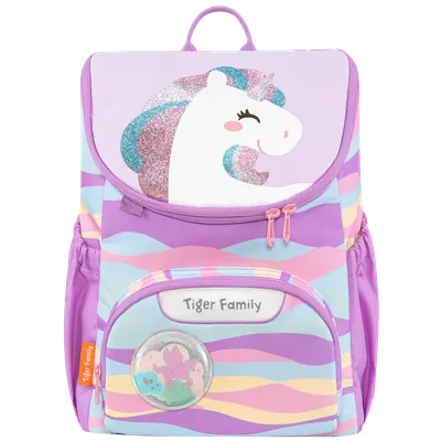 Rucsac gradinita Journey, 35x28x17cm, Glitterlocks, Tiger Family