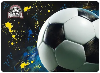 Pad pentru birou Derform Football 20 - Laminat