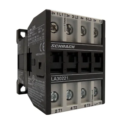 Contactor 3pole, 11kW/22A AC3, 32A AC1, 1NO, 110VAC