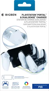 Stație de încărcare Big Ben - PlayStation Portal & DualSense Charger, alb (PS5)