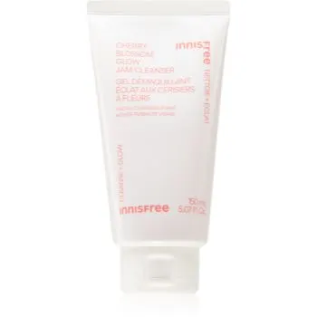 innisfree Cherry Blossom Glow Jam Cleanser gel hidratant de curatare pentru o piele mai luminoasa