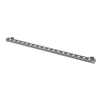 Profil led, GALEN 100 LED-Profiluri, gri deschis in aer liber de fatada, LED, 6500K, IP65, 1 m, gri-argintiu, 25W