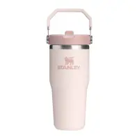 Termos roz deschis din oțel inoxidabil 410 ml IceFlow™ Flip Straw 2.0 Tumbler Rose Quartz – Stanley