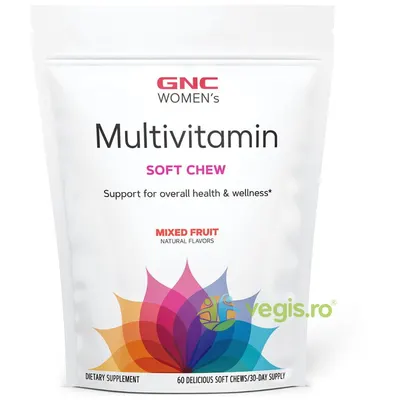 Multivitamine pentru Femei cu Aroma de Mix de Fructe 60 caramele