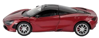 Mașinuță metalică Tayumo - McLaren 720S 2017, cu sunet și lumină, 1:32, roșie