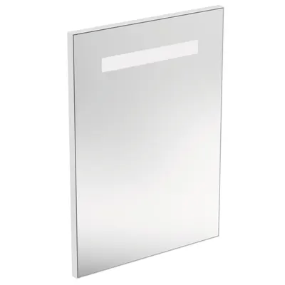 Oglinda dreptunghiulara cu iluminare LED si dezaburire Ideal Standard MirrorLight 50 cm