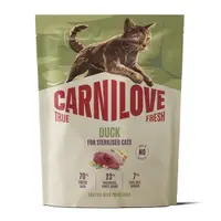 Carnilove True Fresh Cat Dry Duck Sterilised Adult All Breeds 400 g