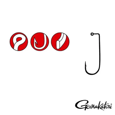 Carlige Nelestate pentru Jig Gamakatsu 22 Nkl 10 Buc / Plic, Nr. 2