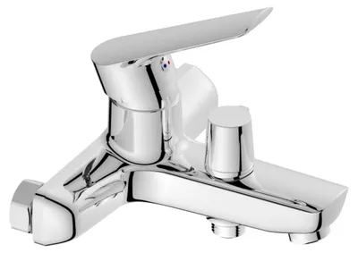 Baterie pentru cadă și duș Inter Ceramic - Danista Lead Free, ICF 6280198, crom