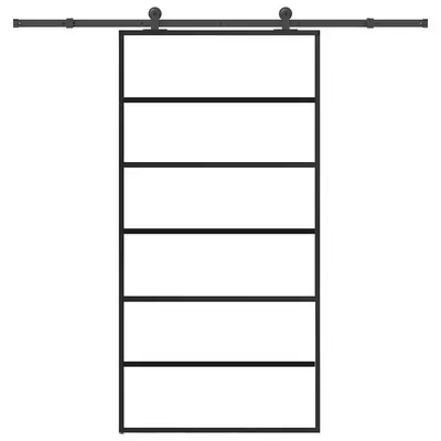 Gossi usa glisanta cu set feronerie 102x205 cm esg sticla si aluminiu
