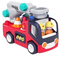 Jucărie pentru copii Hola Toys - Autospecială de pompieri, cu sunet și lumină