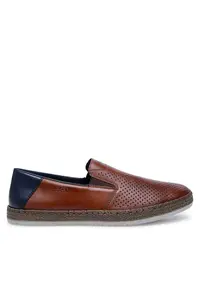 Pantofi barbati - piele naturala - 98754 - Maro