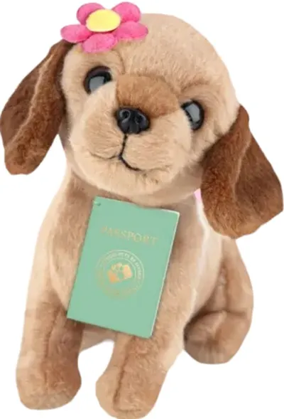 Jucărie de pluș Studio Pets - Margaretă cu floare, 16 cm
