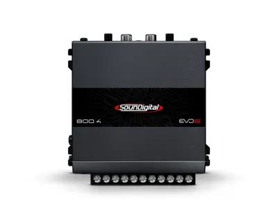 Amplificator auto SounDigital 800.4 EVO 6 ,4 canale, 800 W