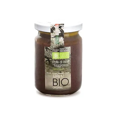 Bio Pate de măsline Taggiasca 130g