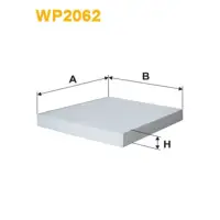 Filtru, aer habitaclu WIX FILTERS WP2062