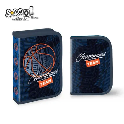 Penar echipat, 1 fermoar, 32 piese, Basketball S-Cool