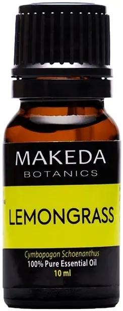 Makeda Botanics Ulei esențial de lemongrass, grad terapeutic, 10 ml