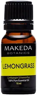 Makeda Botanics Ulei esențial de lemongrass, grad terapeutic, 10 ml