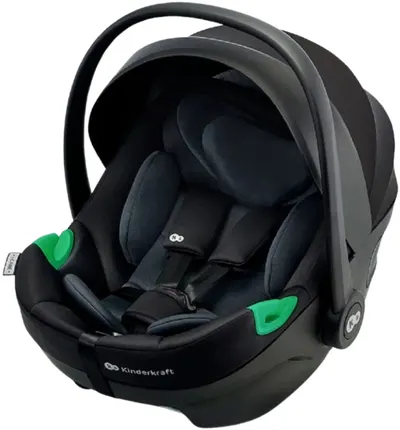 Scoica auto KinderKraft - I-care, i-Size, 40-87 cm, negru