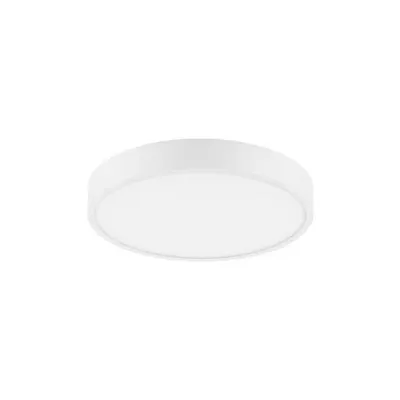 Plafoniera PERFECT Nisipiu Alb Aluminiu & Acrylic Surface LED 24W 2341Lm IP20 TRIAC Dimabil Driver AC220-240V Beam Angle: 120° CRI>80 2700-6000K Schimbare temperatura de culoare si reglare intensitate luminoasa