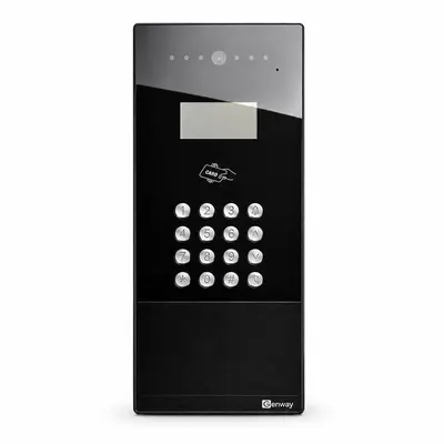 Videointerfon de exterior Genway C9I21L-C, 125 kHz, 1/3 inch color, full-duplex, aparent, bloc
