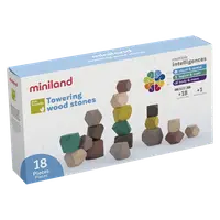 Joc educativ pentru dezvoltarea motricitatii Wood Stones
