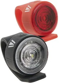 Set de lumini Newrban - pentru biciclete și trotinete electrice, negru/roşu