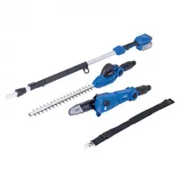 Set fierastrau telescopic 2 in 1 fara acumulator pentru taiat gard viu, crengi C-PHTS410-X Scheppach 5912404900, 20 V, 2600 mm, 2400 rpm