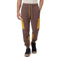 Pantaloni cargo din fleece pentru drumeții, pentru bărbați Arches Brown Maro