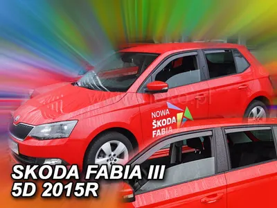 Paravanturi Heko Compatibile Skoda Fabia III 2014-2021 Hatchback/ Combi