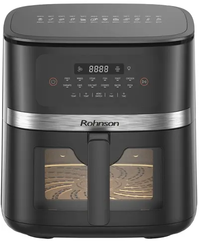 Friteuză cu aer cald Rohnson - R-2867, 1800W, 7 l, gri