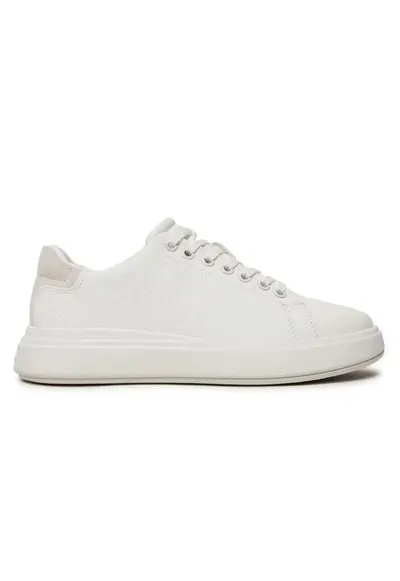 Pantofi sport pentru Lifestyle - CUPSOLE LACE UP MONO - HW0HW02445-0LB - Alb - Alb