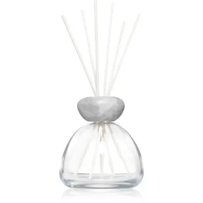 Millefiori Air Design Marble Glass Clear aroma difuzor fara rezerva Grey Cap 1 buc