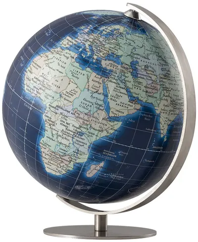 Glob mini Columbus - Duo Azzurro, 12 cm