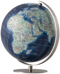 Glob mini Columbus - Duo Azzurro, 12 cm
