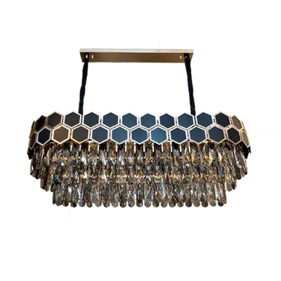 Candelabru Catherine 19хe14 330x1000mm Negru/aurie