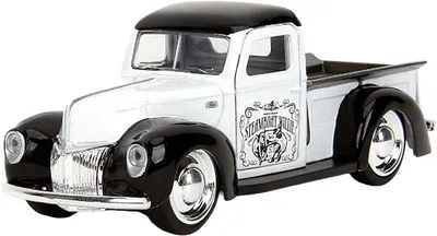 Mașinuță metalică Jada Toys Disney - Steamboat Willie, 1941 Ford Pickup, 1:32
