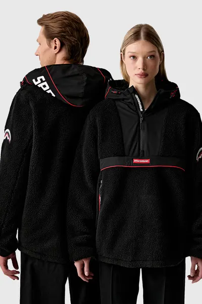 Sprayground anorak din polar