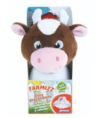Jucarie de plus in cutie de colorat - Farmizz - Vacuta