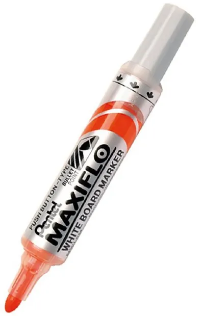Marker Pentel Board Maxfilo - 6.0 mm, portocaliu