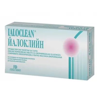 Ialoclean orodispersabil, Farma-Derma Italia | 30 comprimate