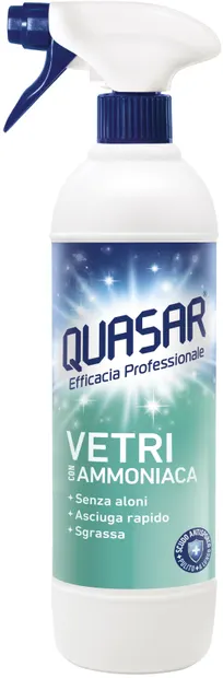 Soluție de curățare universală cu amoniacQuasar - Vetri, 580 ml
