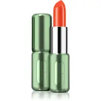 Clinique Pop™ Longwear Lipstick Shine ruj strălucitor culoare 29 Flame Pop 3.9 g