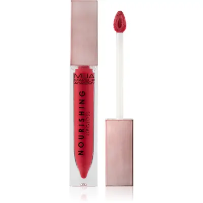 MUA Makeup Academy Lip Gloss Nourishing lip gloss nutritiv culoare Heartbreaker 6.5 ml